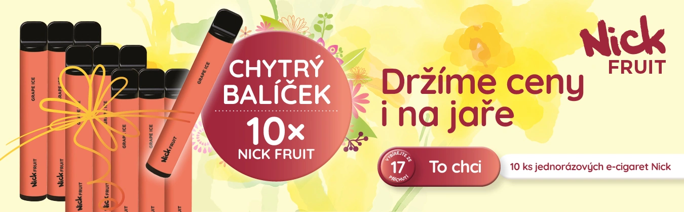 Nick FRUIT - chytré balíčky 10 ks!