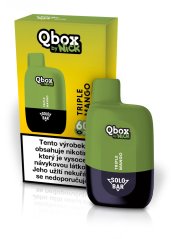 Qbox by Nick TRIPLE MANGO 20 mg - Trojnásobná exotická chuť manga s 20 mg nikotinu Qbox by Nick TRIPLE MANGO 20 mg - Trojnásobná exotická chuť manga s 20 mg nikotinu