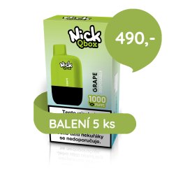 5 ks Nick Qbox GRAPE 16 mg