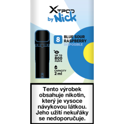 X TPOD by Nick Blue Sour Raspberry 20 mg