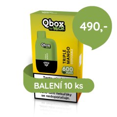 10 ks Qbox by Nick TRIPLE MANGO 20 mg