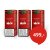 3 ks Nick e-liquid STRAWBERRY NICOTINE SALT 20 mg, 10 ml