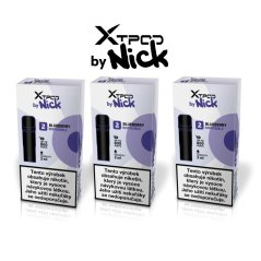 Nick XTPOD sada přednaplněných podů - příchut borůvky - 259 Kč