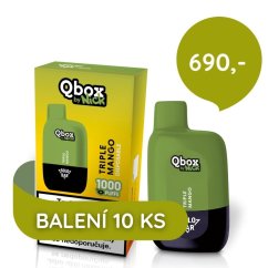 10 ks Qbox by Nick TRIPLE MANGO 20 mg