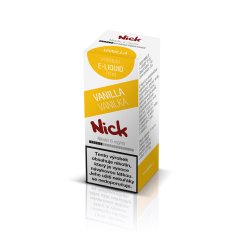 Nick e-liquid VANILLA 6 mg, 10 ml, U