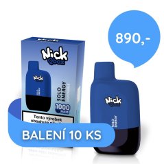 10 ks Nick QBOX SOLO_ENERGY_16 mg - cena sady 890 Kč 10 ks Nick QBOX SOLO_ENERGY_16 mg - cena sady 890 Kč