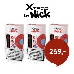 3 ks X TPOD by Nick Strawberry 20 mg