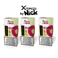 Nick XTPOD sada přednaplněných podů - příchut brusinky hrozno