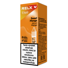 RELX e-liquid Sweet Mango 18 mg, 10 ml, U