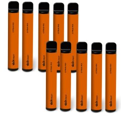 10 ks Nick FRUIT CITRUS MIX 20 mg - 10 e-cigaret s citrusovou příchutí