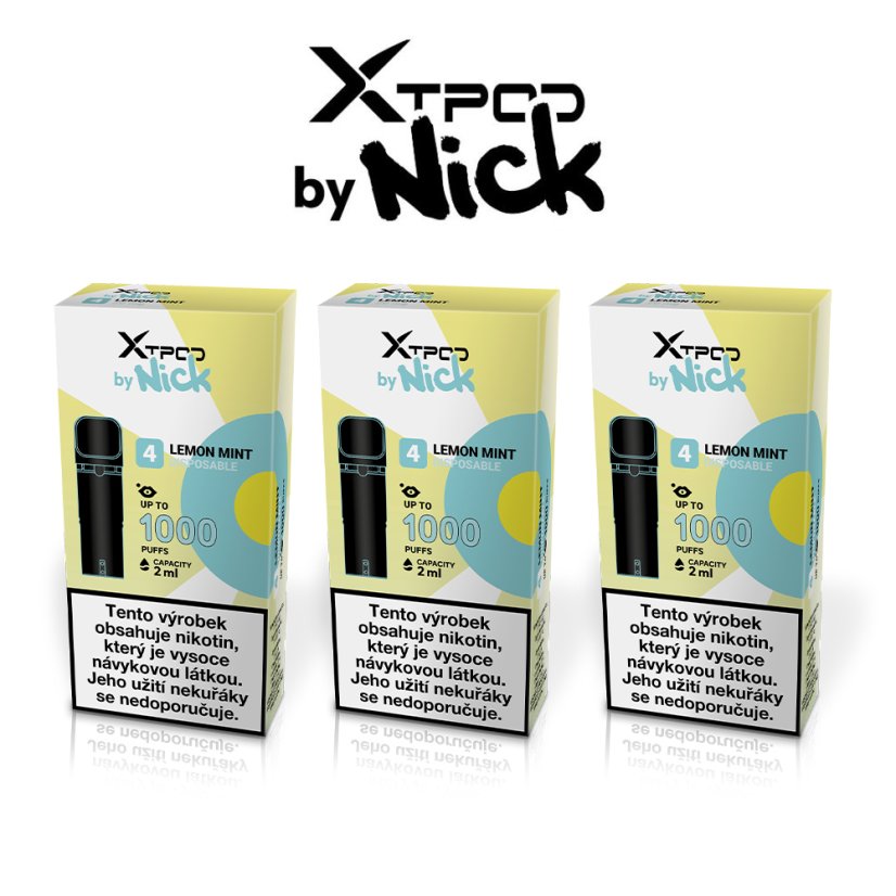 3 ks X TPOD by Nick Lemon Mint 20 mg