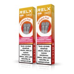 2 ks Relx Somatch Pod (2 Pod Pack) Strawberry Raspberry Cherry 18 mg