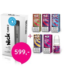 Balíček Nick SW e-liquid COMPACT IV. - cena balíčku 599 Kč