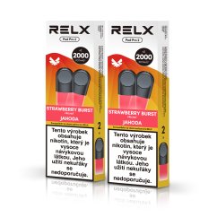 2 ks RELX Pod Pro 2-2 Pods - Strawberry Burst 18 mg