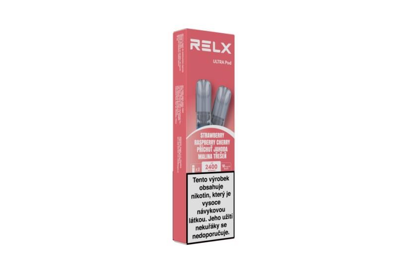 Relx Ultra Pod Strawberry Raspberry Cherry 18 mg, U