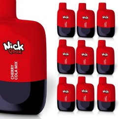 10 ks Nick QBOX COLA CHERRY_16 mg_1000 potažení