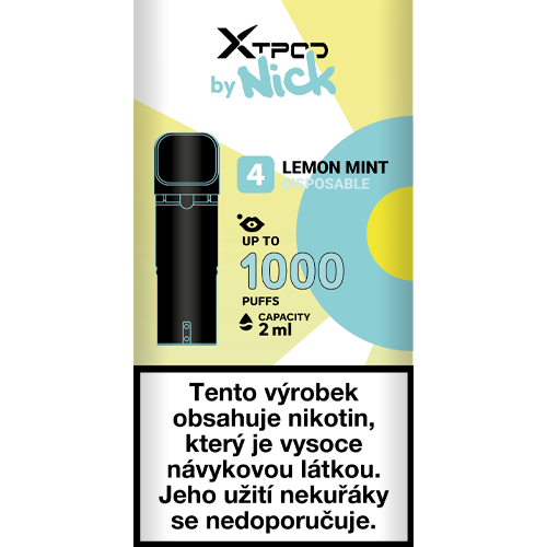 VLADDIN X TPOD by NICK Lemon Mint 20 mg, U