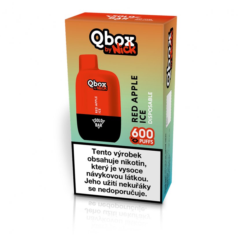 Solo Bar Qbox by Nick RED APPLE ICE 20 mg