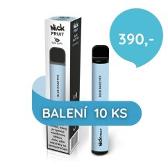 10 ks Nick Fruit BLUE RAZZ MIX 16 mg - cena 390 Kč!
