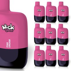 10 ks Nick Qbox PINK DREAM 16 mg - příchuť růžový sen