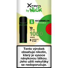 X TPOD by Nick Watermelon 20 mg, R