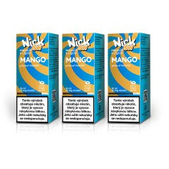3 ks Nick e-liquid SW MANGO 16 mg, 10 ml