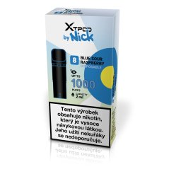 X TPOD by Nick Blue Sour Raspberry 20 mg, R