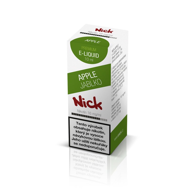 Nick e-liquid APPLE 16 mg, 10 ml