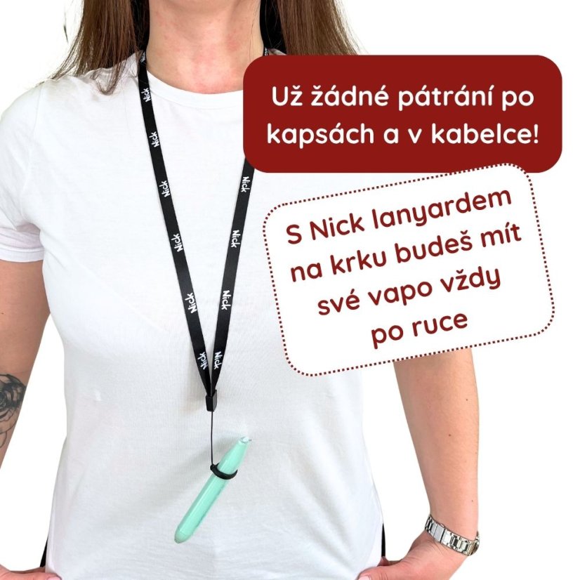 Nick praktický lanyard na vapo