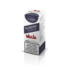 Nick e-liquid BLUEBERRY 6 mg, 10 ml, R