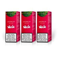 3 ks Nick e-liquid WATERMELON NICOTINE SALT 20 mg, 10 ml
