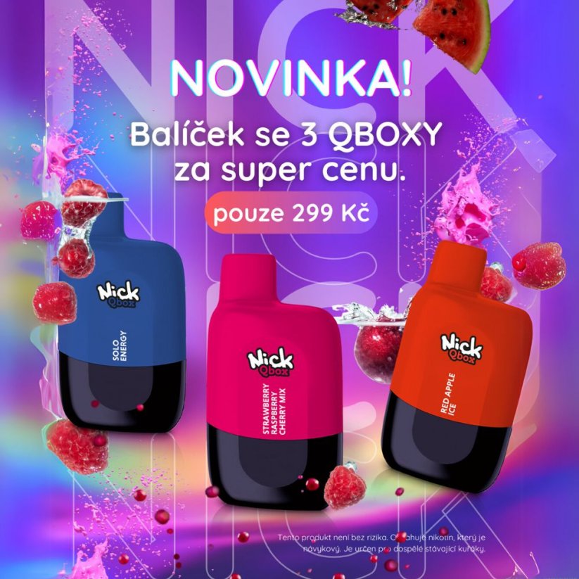 Pouze pro vás! Nick MIX balíček 3 QBOXů za cenu 299 Kč!