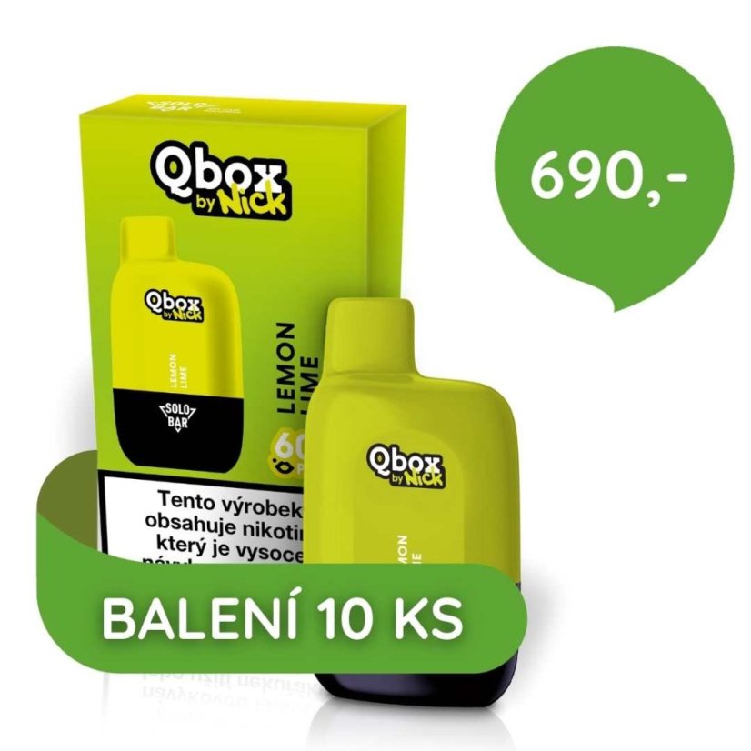 Nick Lemon Lime sada 10 ks - cena sady 690 Kč