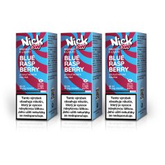 3 ks Nick e-liquid SW BLUE RASPBERRY 16 mg, 10 ml