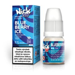 Nick e-liquid SW BLUEBERRY ICE 16 mg, 10 ml