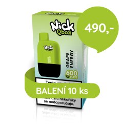10 ks Nick Qbox GRAPE ENERGY 16 mg
