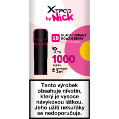 NICK X TPOD Blackcurrant Rowan Berry 20 mg, U