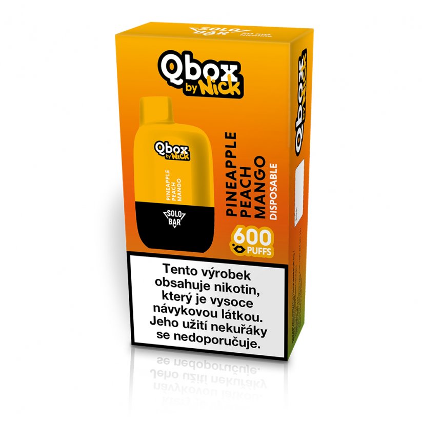 Qbox by Nick PINEAPPLE PEACH MANGO 20 mg