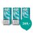 3 ks Nick e-liquid SW COOL MINT 16 mg, 10 ml - cena sady 269 Kč