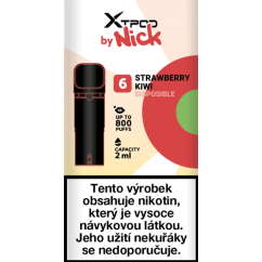 X TPOD by Nick Strawberry Kiwi 20 mg