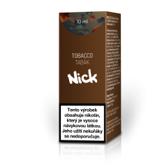 Nick e-liquid TOBACCO NICOTINE SALT 20 mg, 10 ml, U