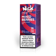 Nick e-liquid SW MIXED BERRIES 16 mg, 10 ml