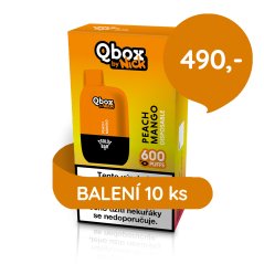 10 ks Nick Qbox PEACH MANGO 20 mg