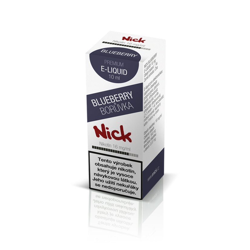 Nick e-liquid BLUEBERRY 16 mg, 10 ml, R