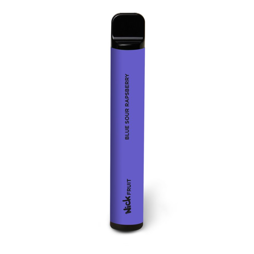 Elektronická cigareta Nick Fruit BLUE SOUR RASPBERRY 16 mg - Chuť kyselé modré maliny (16 mg nikotinu)