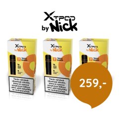 Nick XTPOD sada přednaplněných podů - příchut mango - 259 Kč