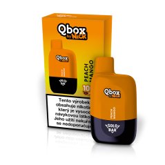 5 ks Nick Qbox PEACH MANGO 20 mg