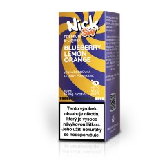Nick e-liquid SW BLUEBERRY LEMON ORANGE 16 mg, 10 ml, U