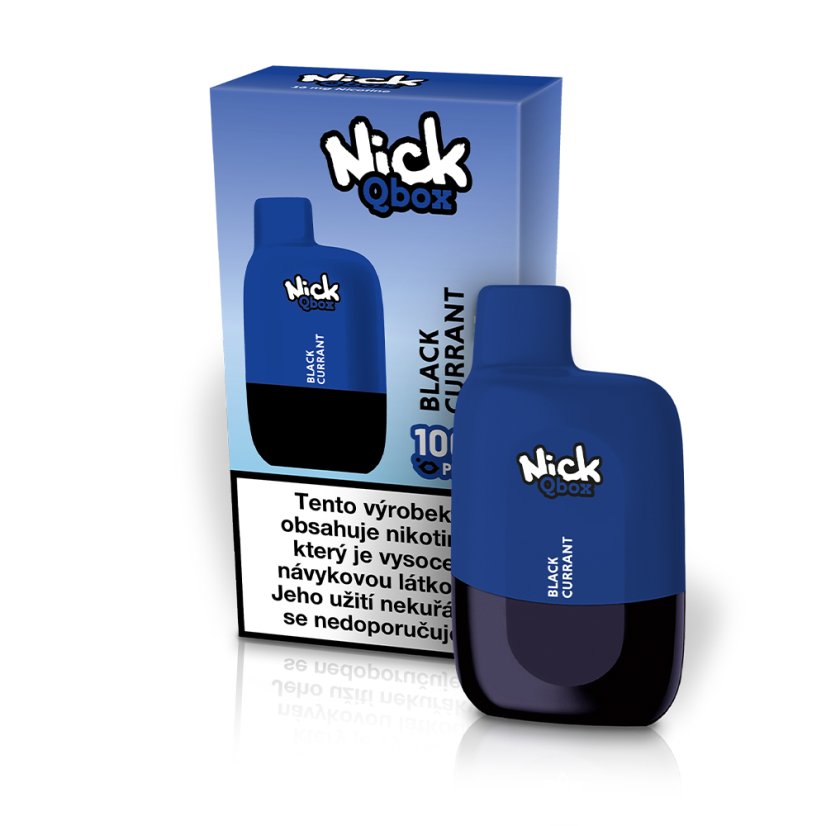 5 ks Nick Qbox BLACKCURRANT 16 mg