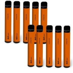 10 ks Nick FRUIT CITRUS MIX 20 mg - 10 e-cigaret s citrusovou příchutí